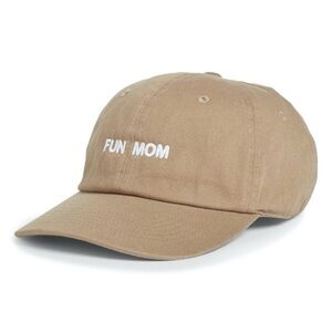 NWT Fun Mom Khaki Adjustable Dad Baseball Hat